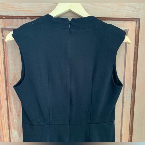 Felicity & Coco (Anthropologie) | black structured hourglass dress | sz XL - Picture 5 of 7